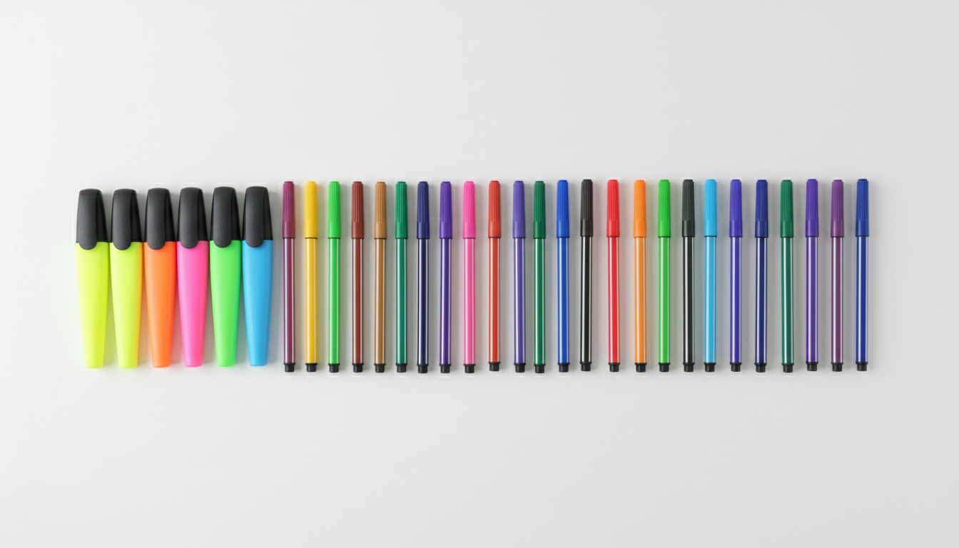 Markers & Highlighters