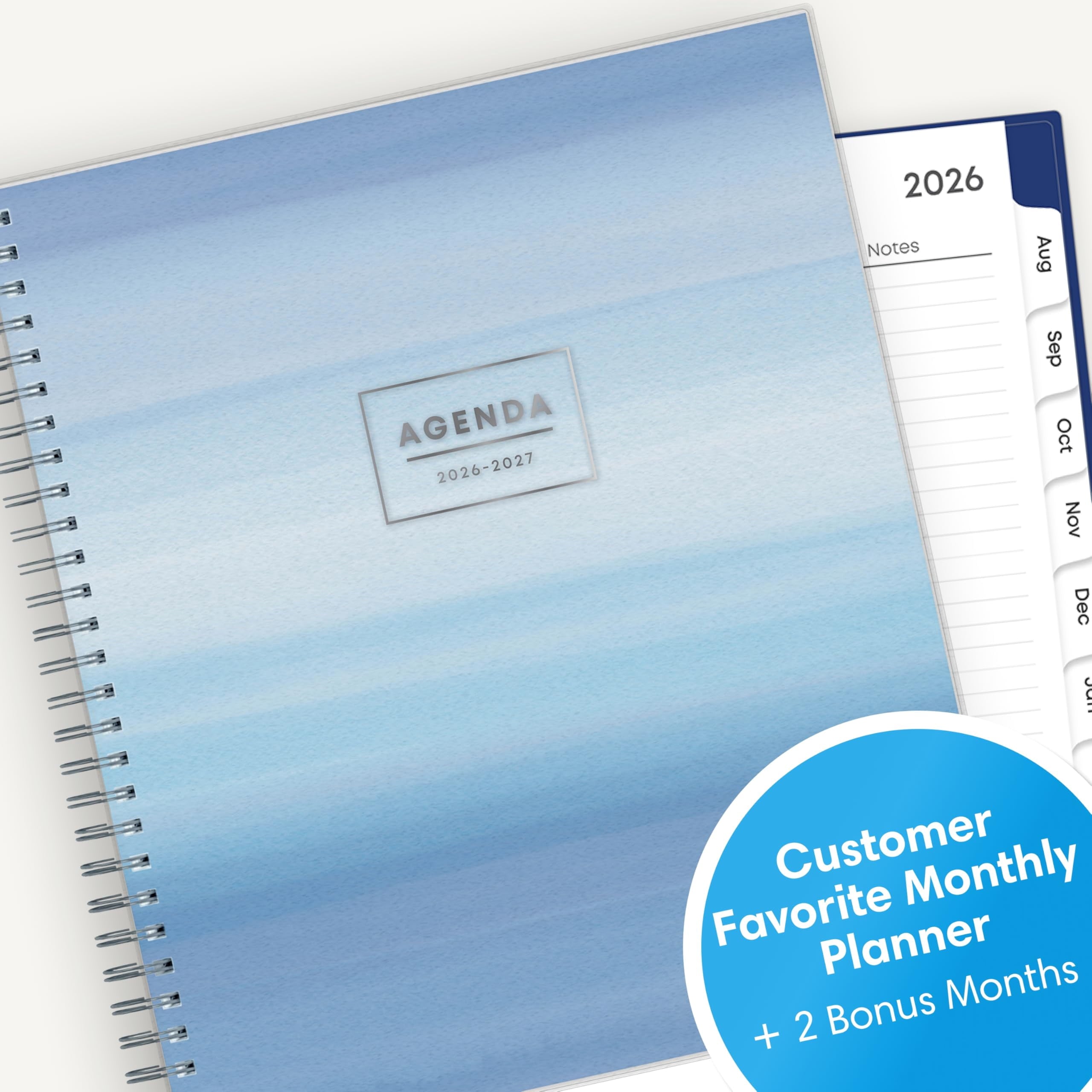 2026-2027 Monthly Academic Year Planner Calendar, July 2026 - June 2027, 8" x 10", Monthly Layout, Flexible Cover, La... - Image 5