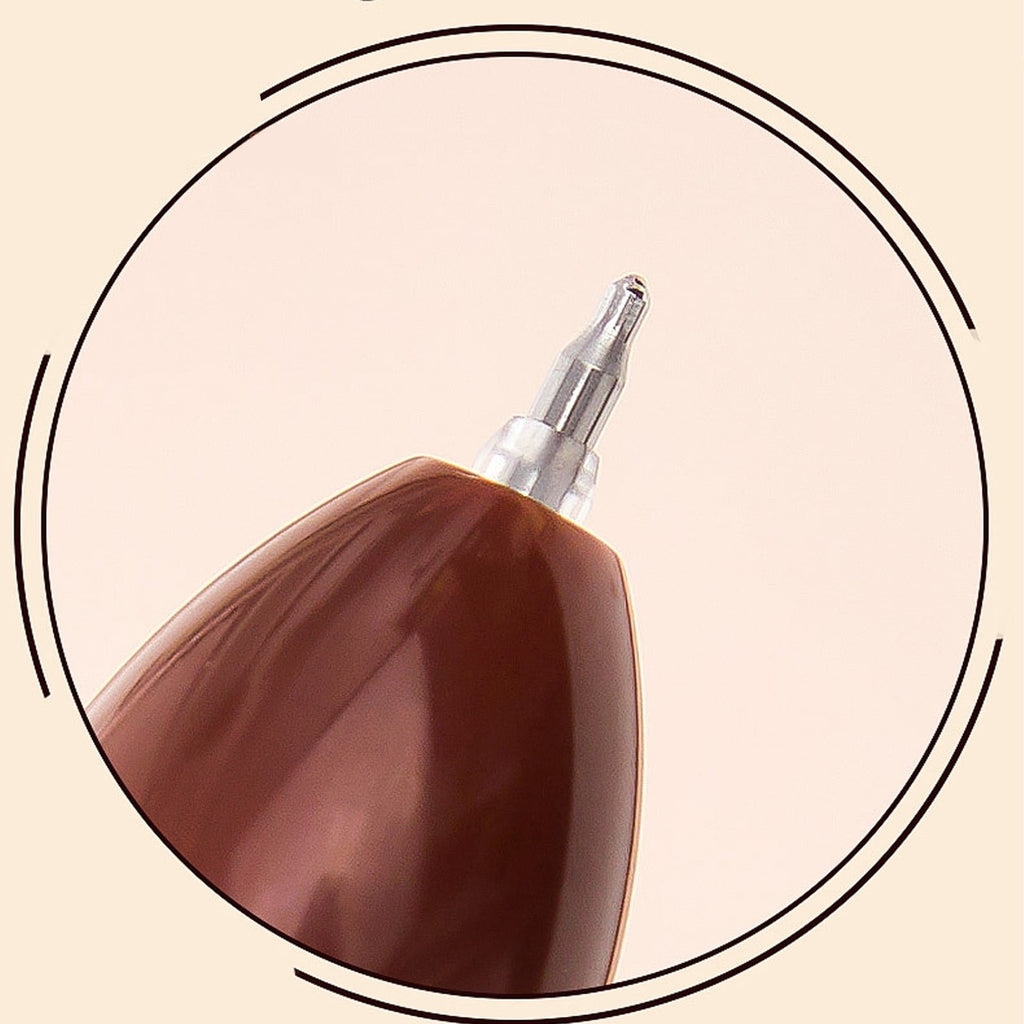 Set Coffee Rose Cream Fragrance 0.5mm ST Tip Exam Writing s 4-Pack(Coffee) - Image 4