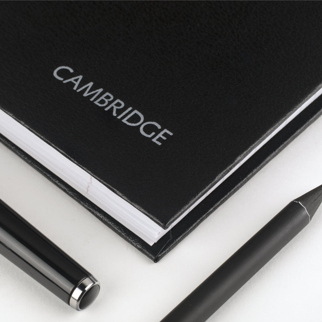 Business Writing Notebook, 5" x 8", Medium, Black, 80 Sheets - Image 2