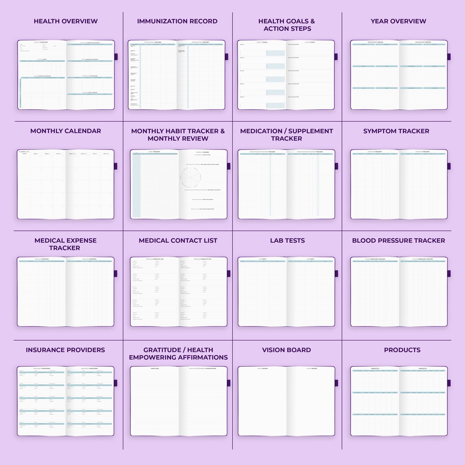 Medical Planner 12-Month - Image 3