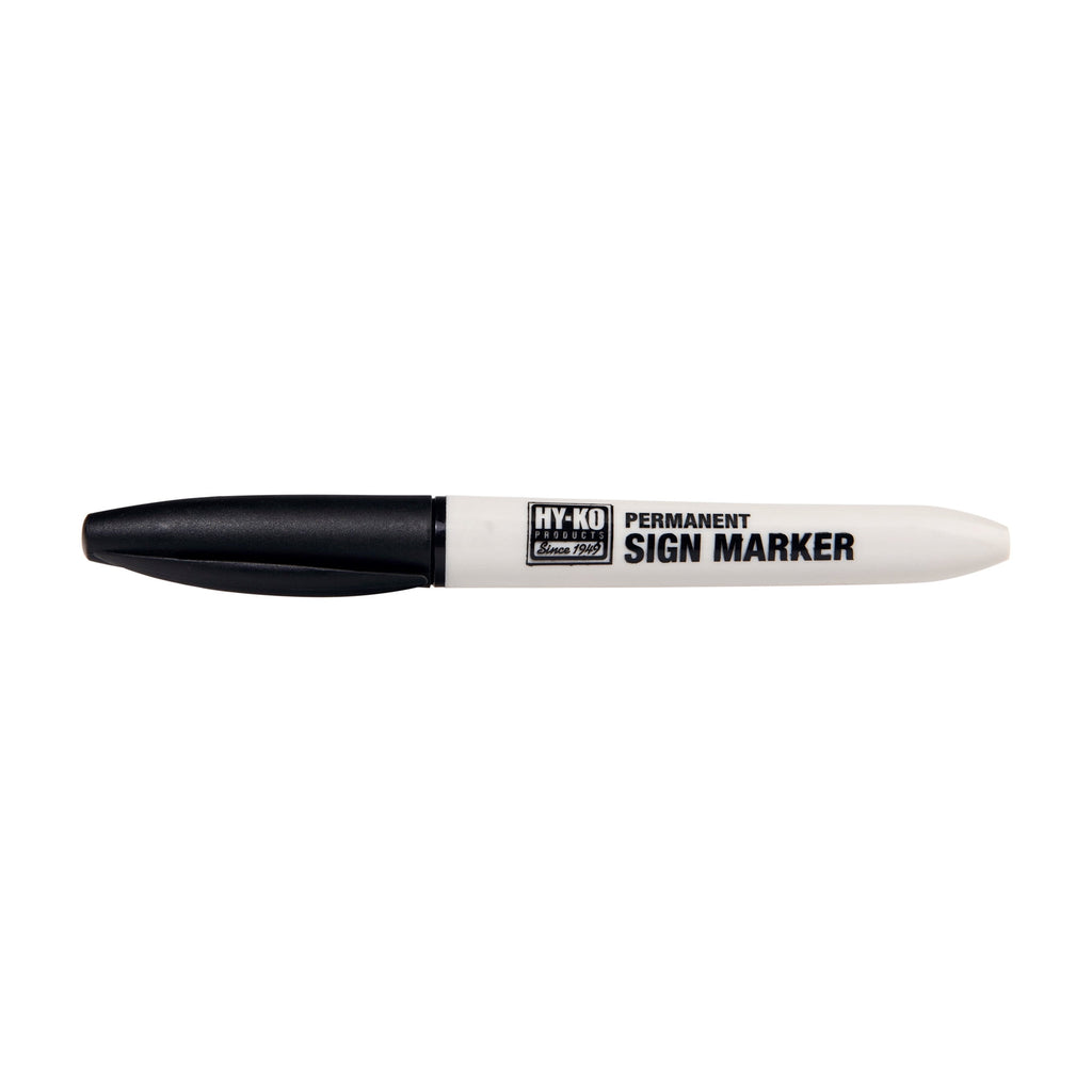 (5 pack) 40622 Permanent Marker, Black, Chisel Tip, Weather-Resistant Ink - Image 6