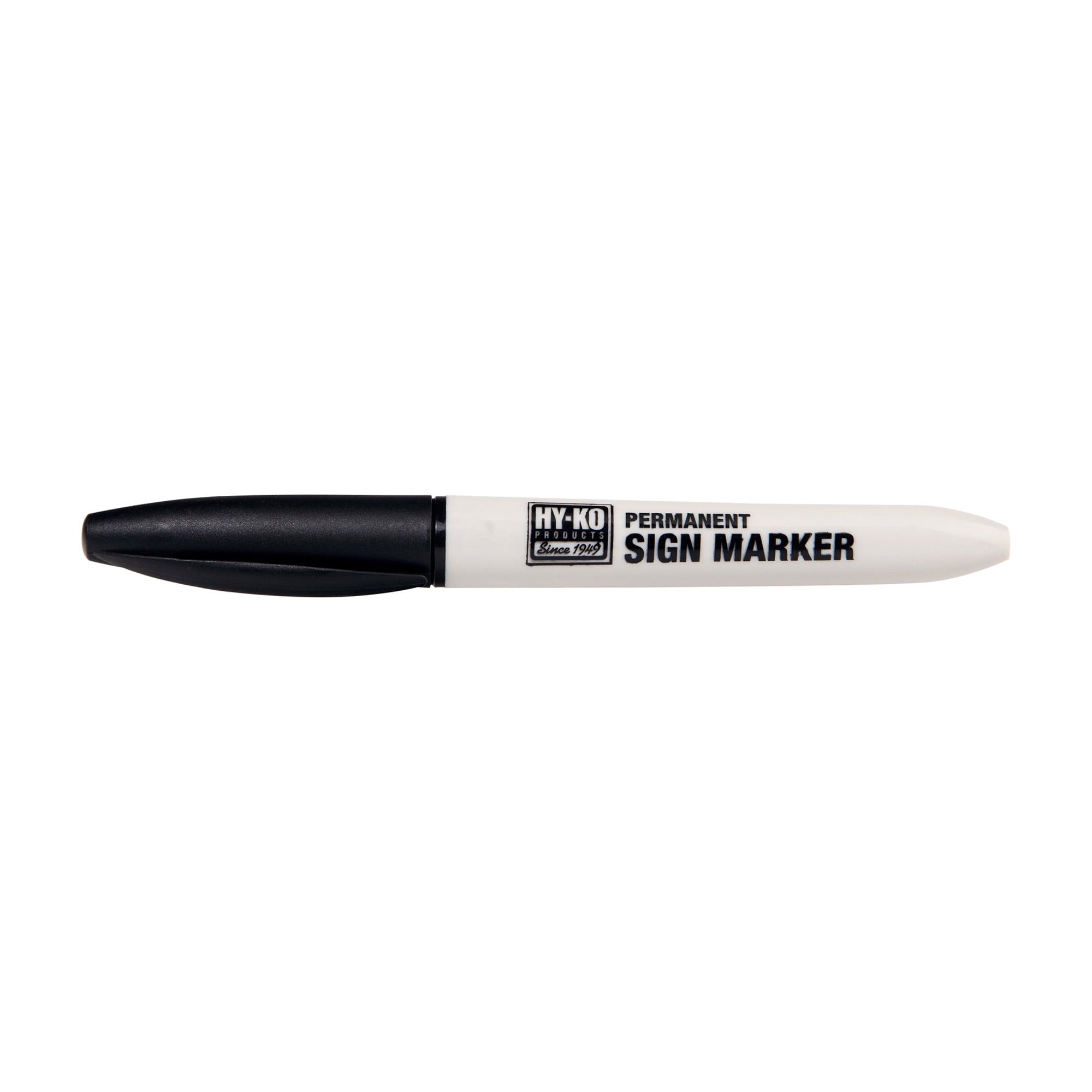 (5 pack) 40622 Permanent Marker, Black, Chisel Tip, Weather-Resistant Ink - Image 6