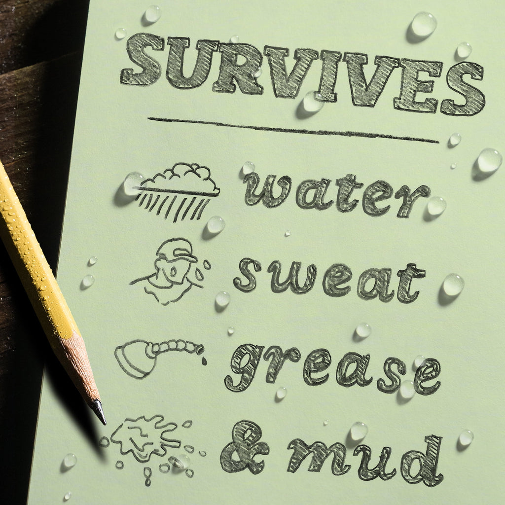 Rite in the Rain Weatherproof Notebook 3x5, 50 pages, Green - Image 3