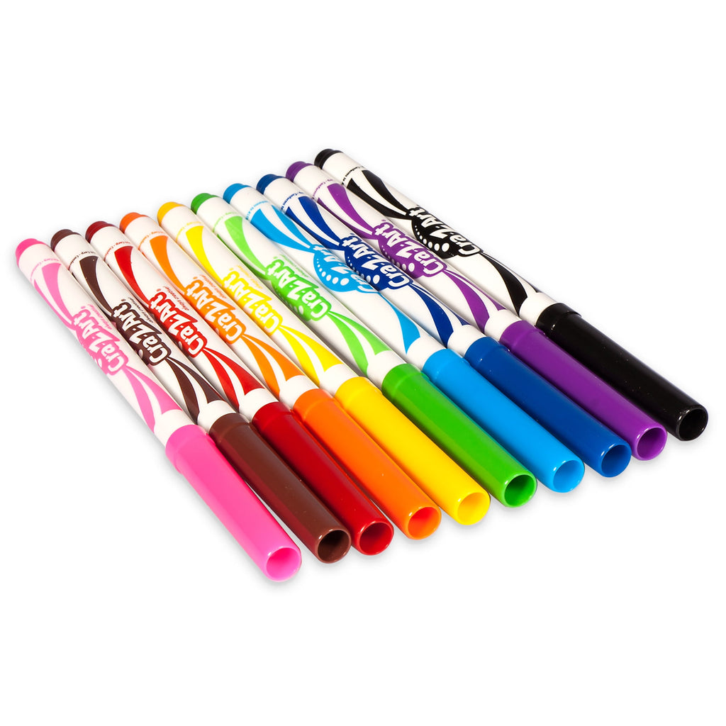20 Count Multicolor Broad Line Washable Art Markers, Back to School Supplies - Image 4