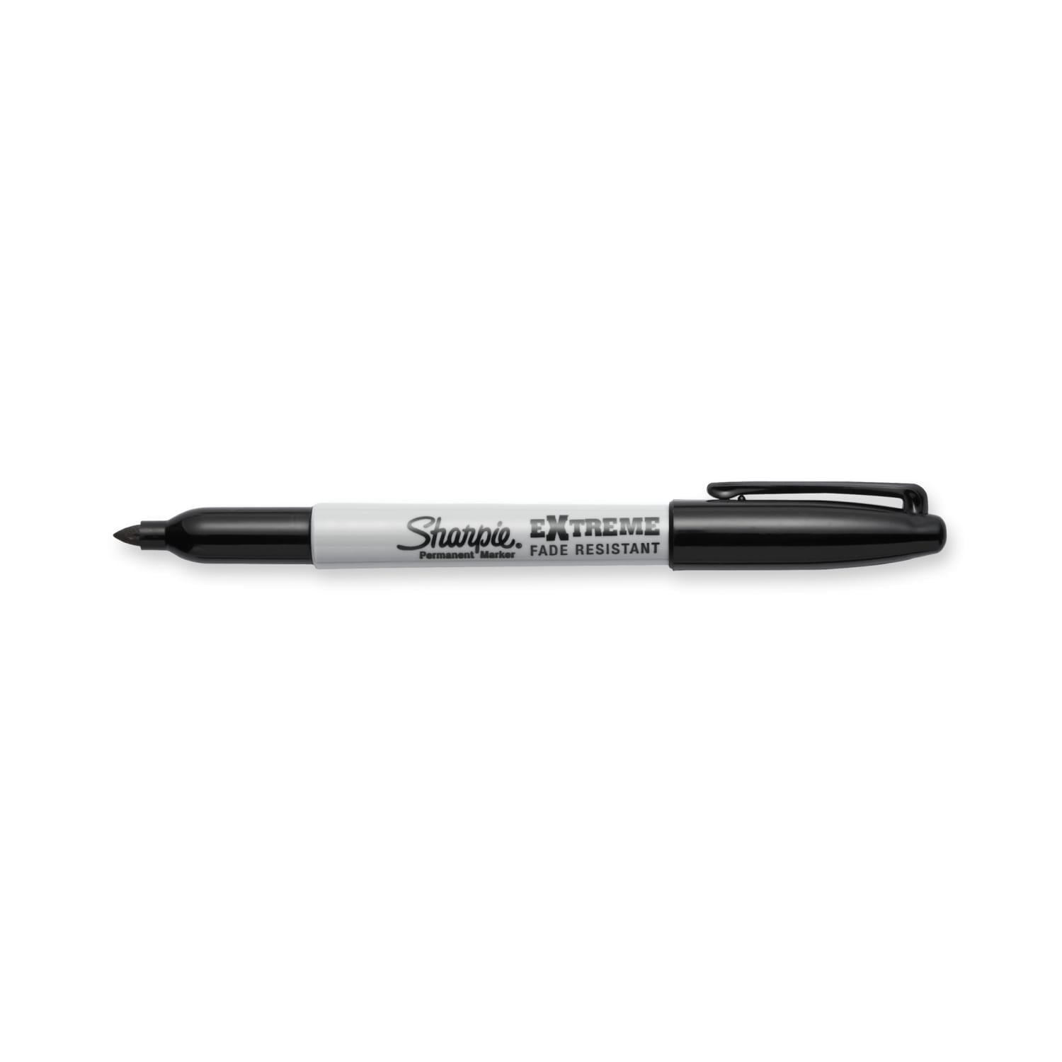 Extreme Permanent Markers, Fine Point, Black, 12 Count - Image 3