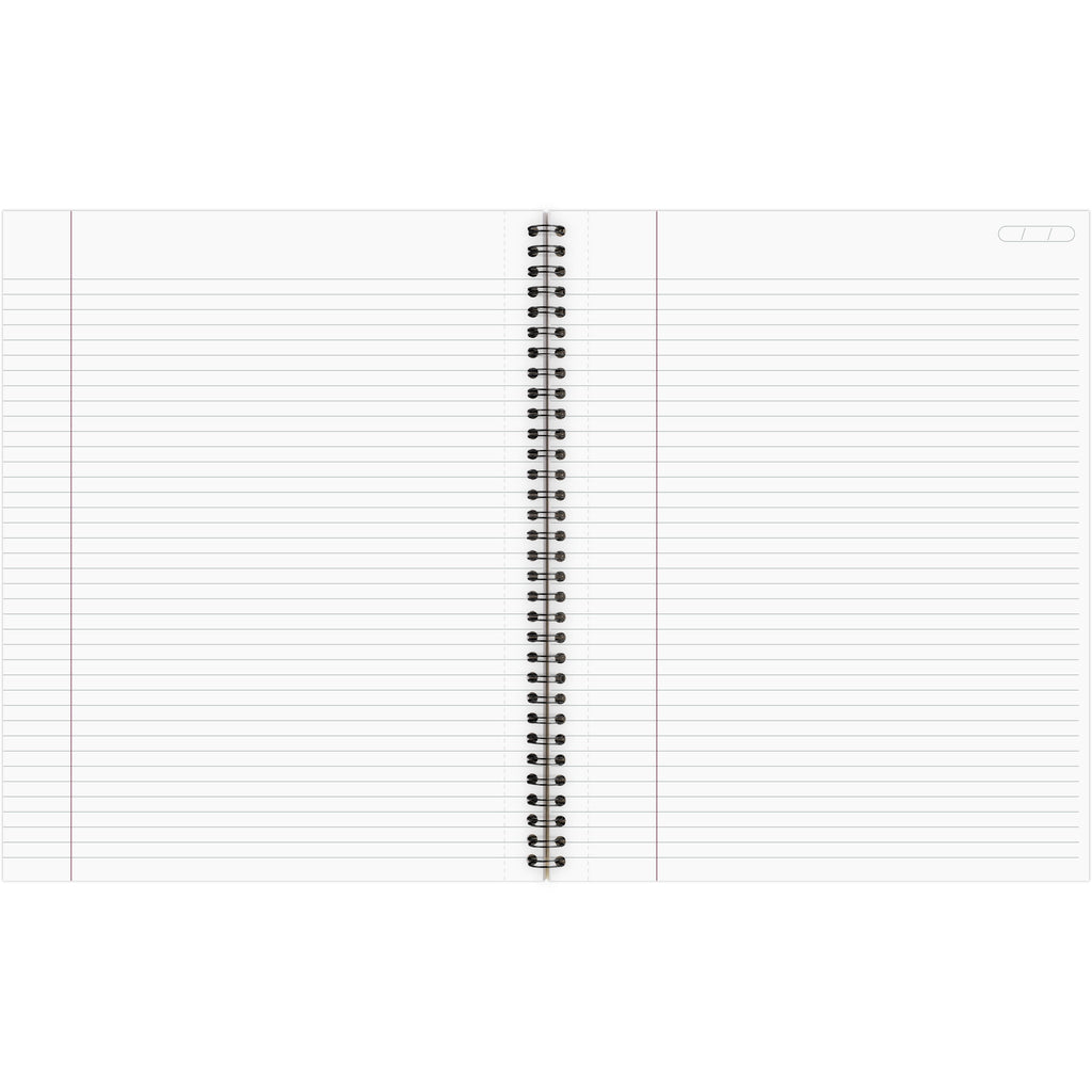 Legal Ruled Business Notebook, 9" x 11", Blue, 80 Sheets - Image 2
