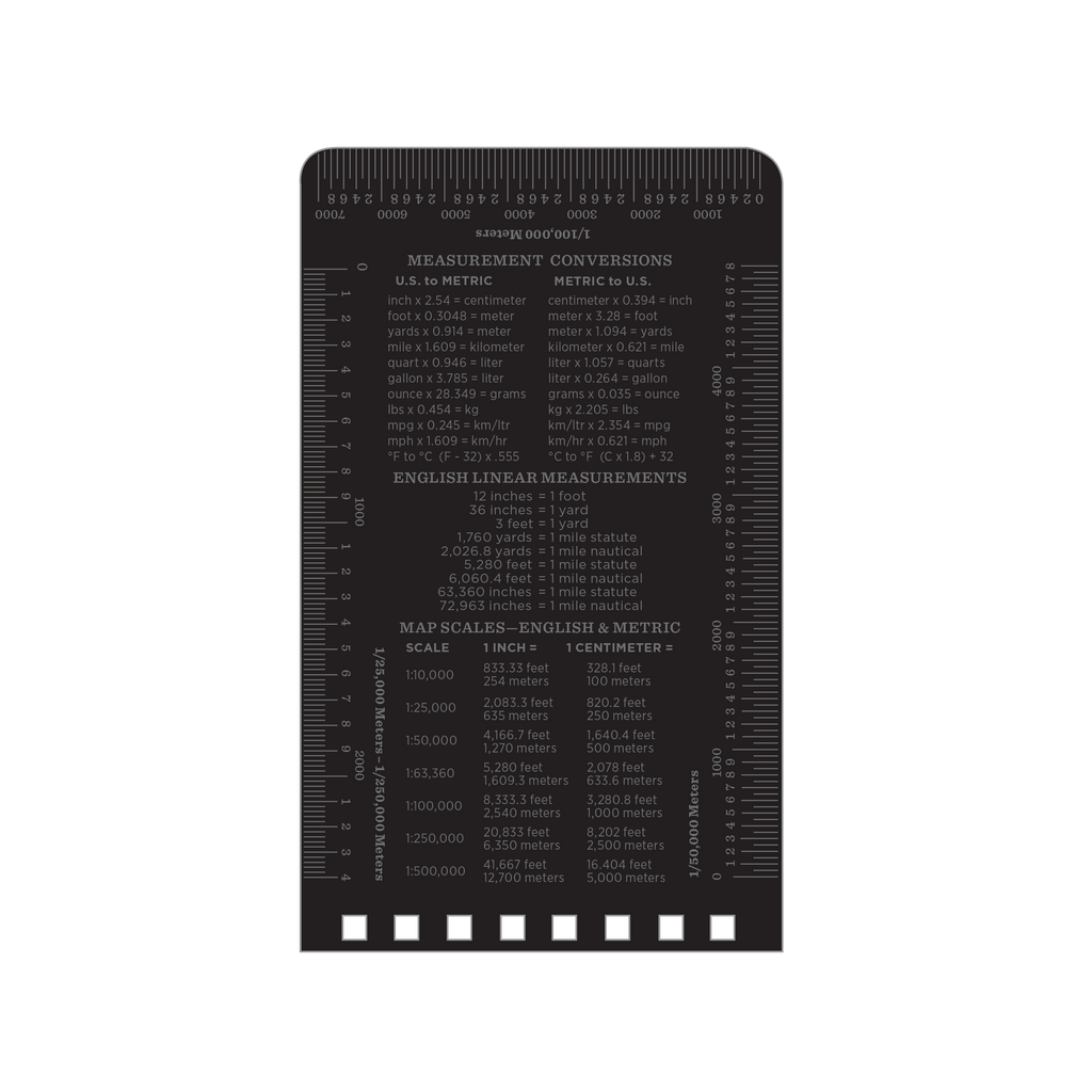 All-Wear Top-Spiral Notebook, 3" x 5", Black Cover, Universal Pattern (No. 735) - Image 5