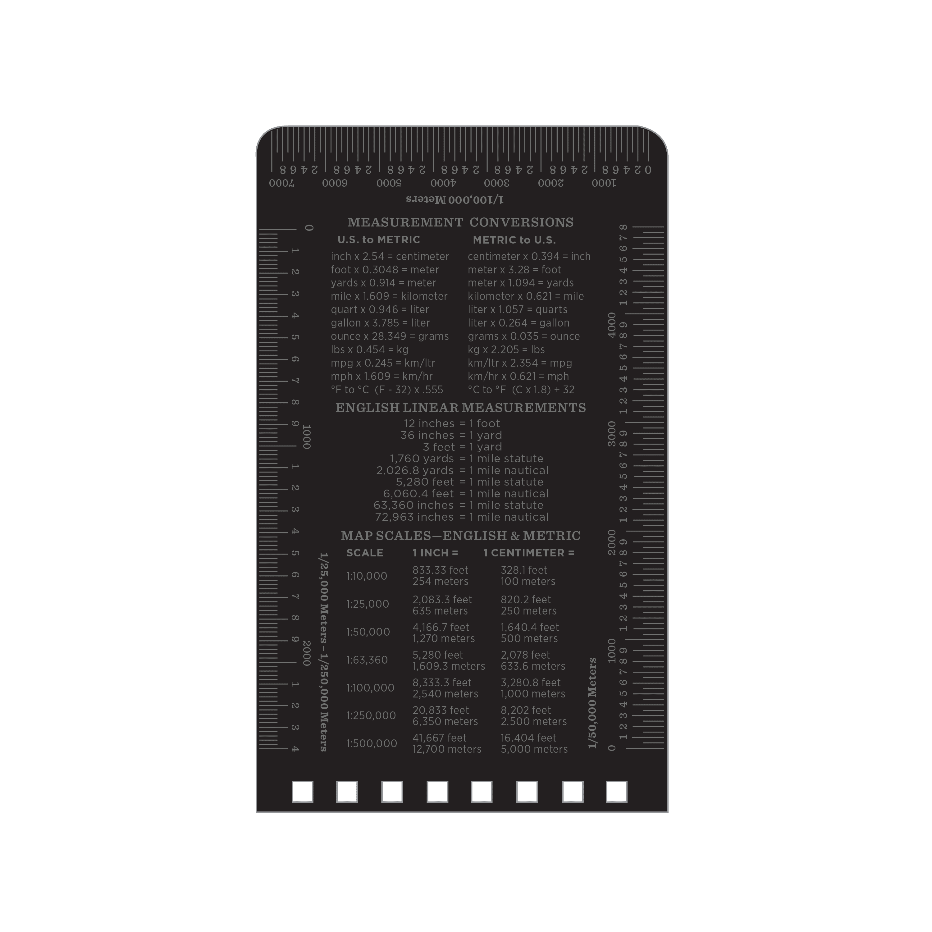 All-Wear Top-Spiral Notebook, 3" x 5", Black Cover, Universal Pattern (No. 735) - Image 5