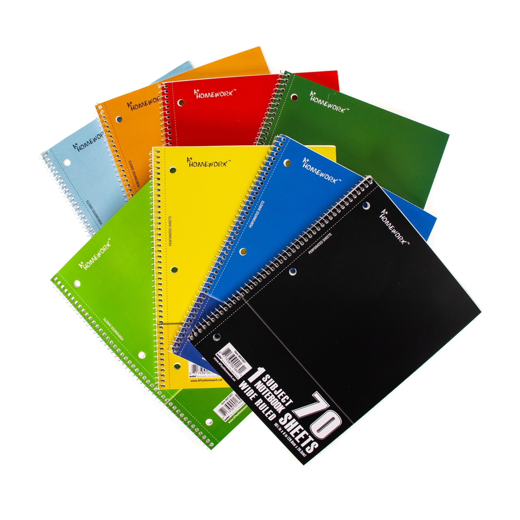West Coast Paracord Spiral Notebooks - 70 Sheets, Wide Ruled - Image 2