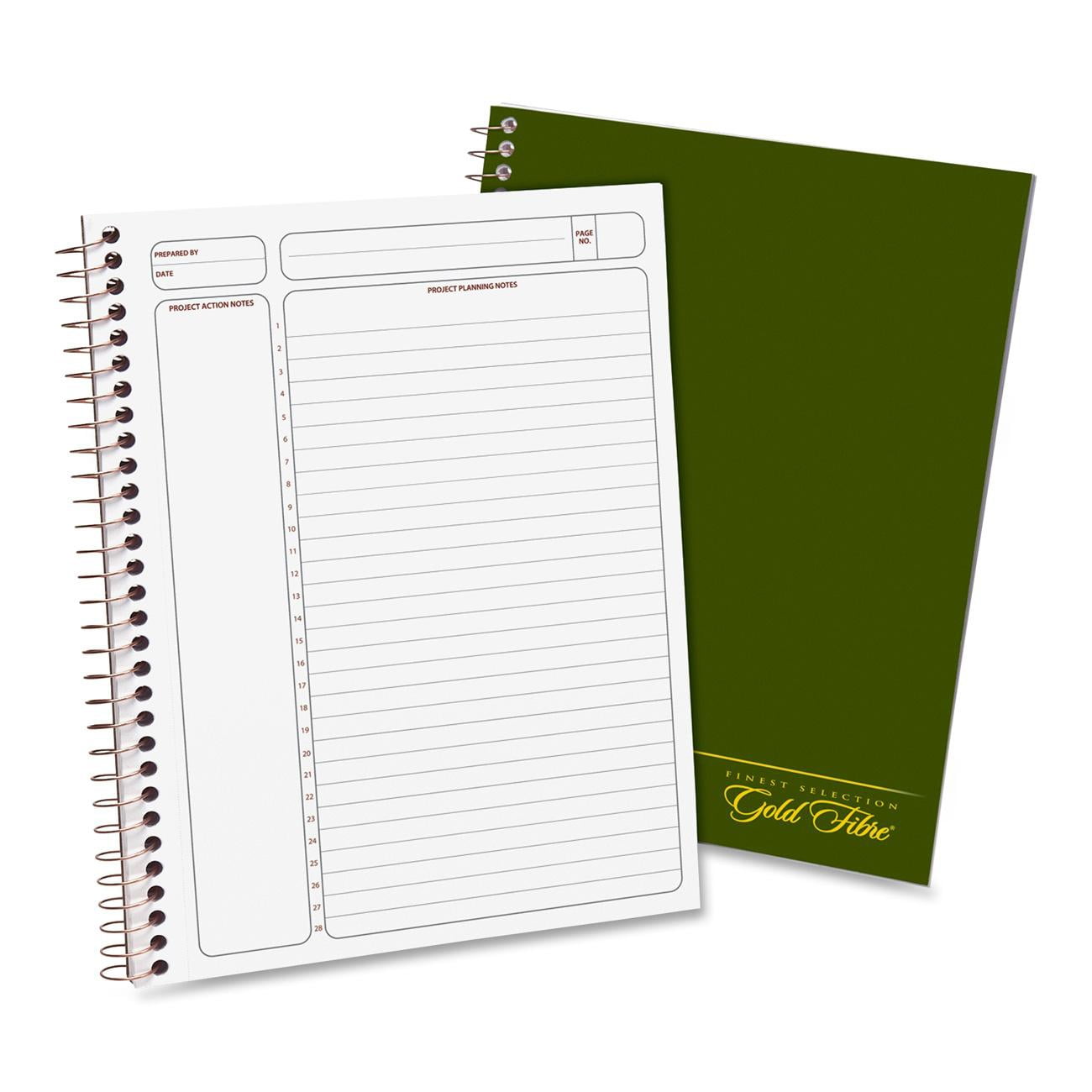 Classic Project Planner Notebook, Spiral Bound, 84 Sheets - Image 2