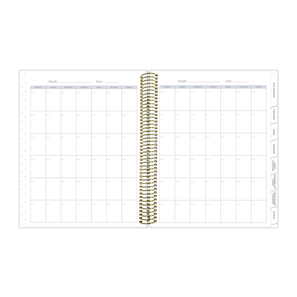 Wedding Non-Dated Planner, 8.5" x 11", Love Air - Image 4