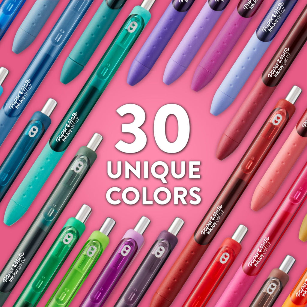 Pens, Gel Pens, Fine Point (0.5 mm), Assorted, 14 Count - Image 5