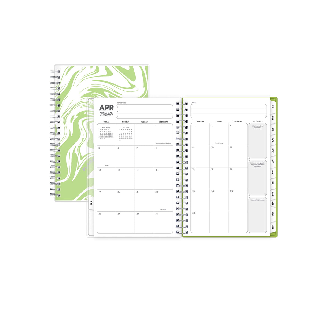 Blue Sky Gen Z Monthly Weekly Planner, 5" x 8", Slime 15-Month (April 2026 - June 2027) - Image 3