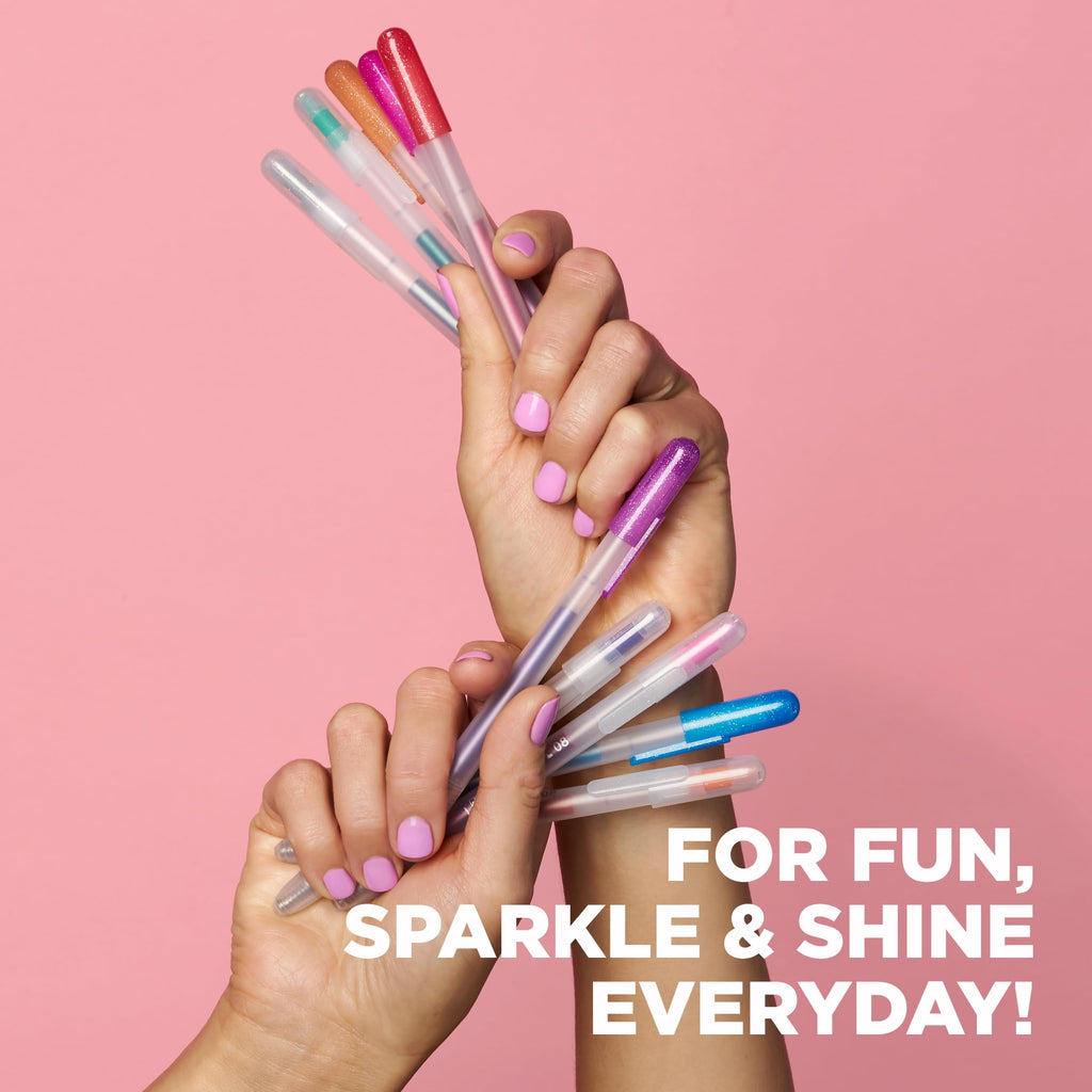 SAKURA Gelly Roll Retractable Gel Pens Colored - Opaque Color Set - Art Gifts, Holiday Gifts & DIY Projects - Medium Point Ink Pen - Colored - Image 5
