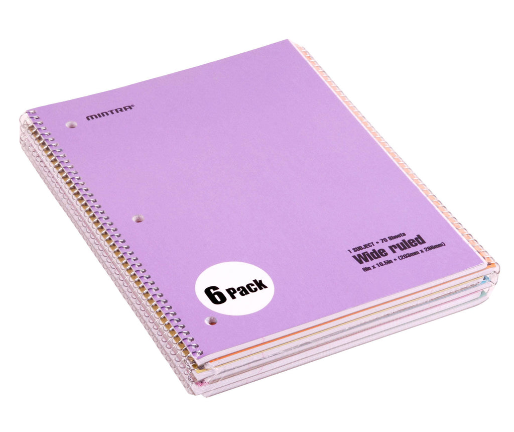 Wide Ruled (70 Count, 6 Pack) - Image 3