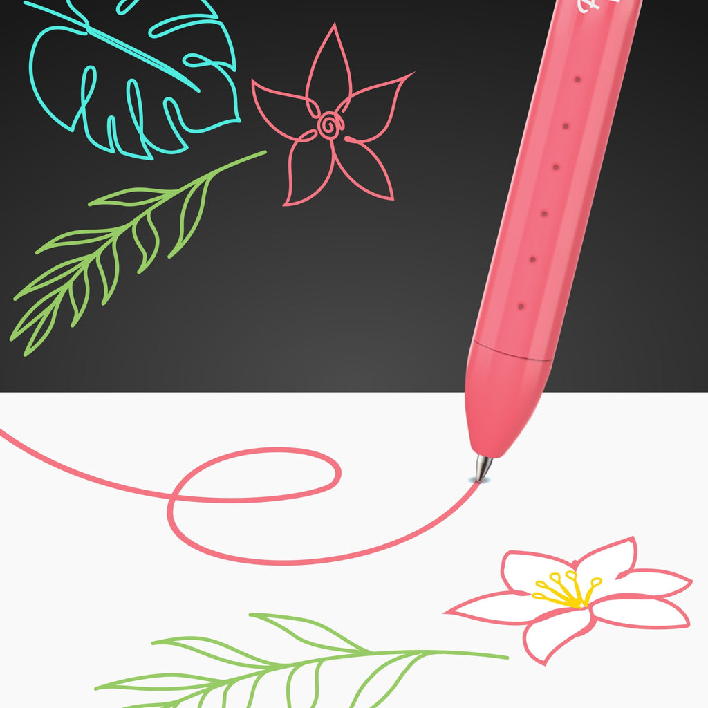 Inkjoy Gel Bright! Pens, Medium Point (0.7mm), Retractable, Assorted Opaque Ink, 6 Count - Image 3