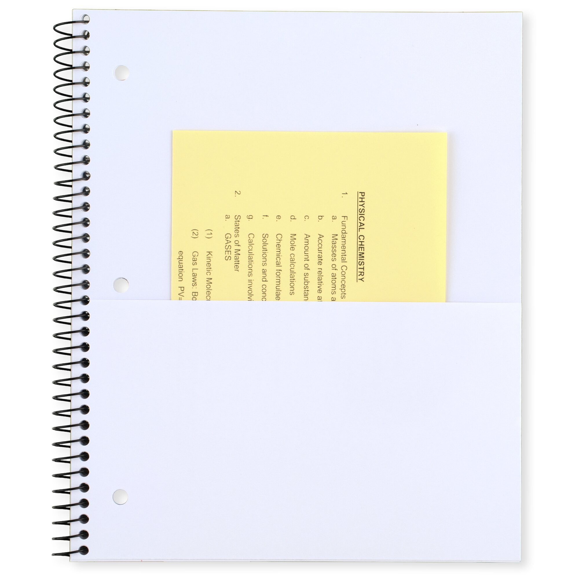 1 Wide Ruled Notebook 8 x 105 Pastel Blue Poly Spiral 100 Sheets - Image 4