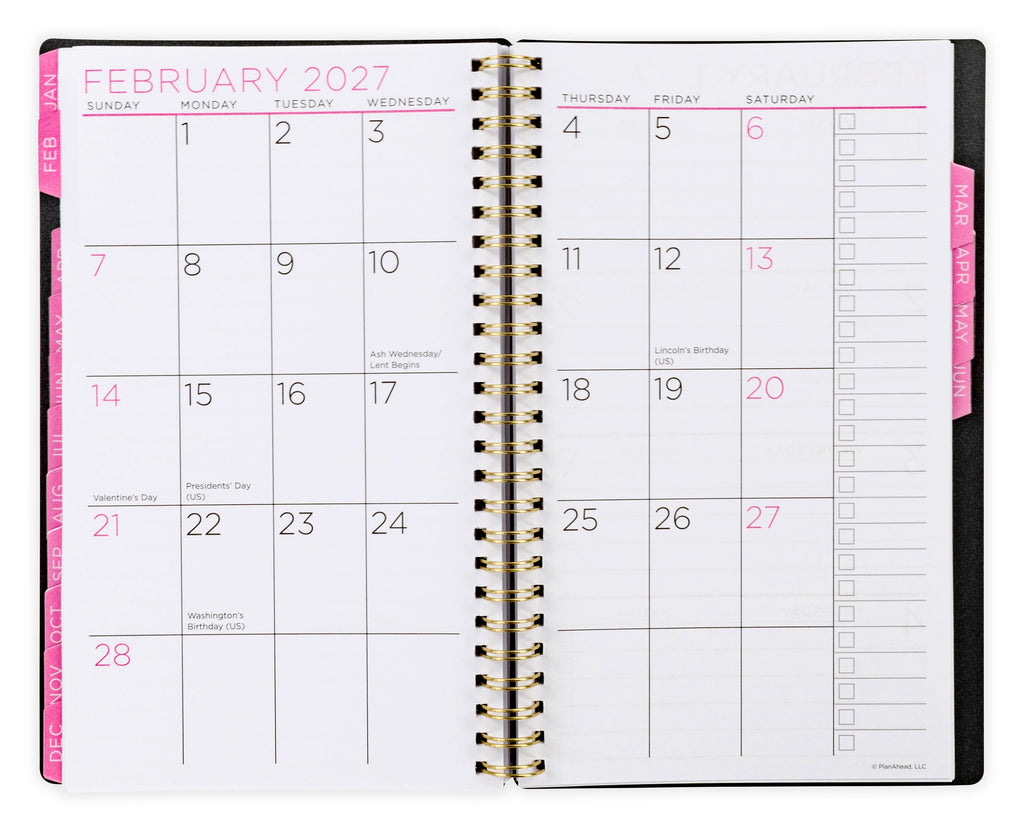 M/W Planner, Medium (5.5" x 8.75"), Fashion, 15-Month: Apr 2026 - Jun 2027 - Image 4