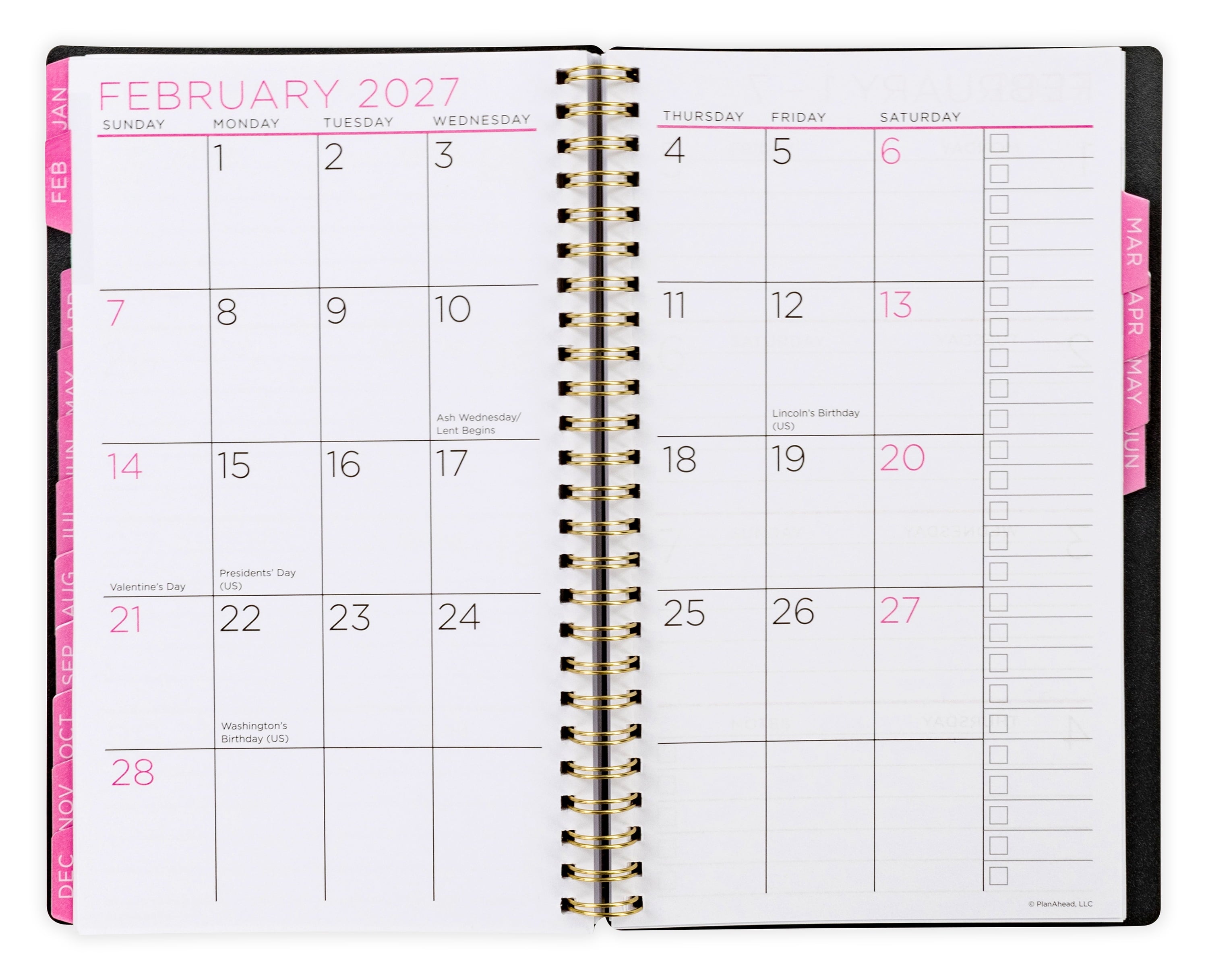 M/W Planner, Medium (5.5" x 8.75"), Fashion, 15-Month: Apr 2026 - Jun 2027 - Image 4