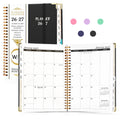 2026-2027 Planner Calendar Notebook (JUL.2026-JUN.2027,6.3"x8.5")Daily Weekly Monthly Agenda Planner for Women Men