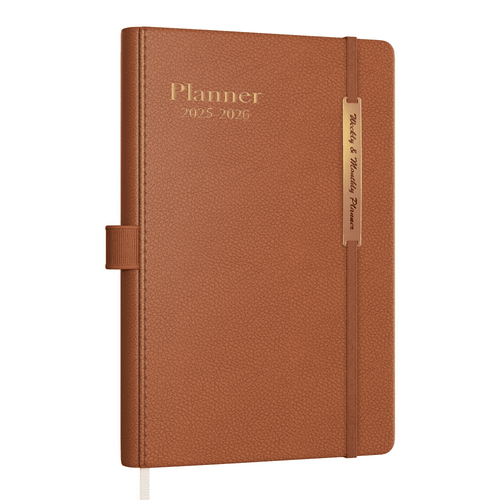 2025-2026 Planner - Academic Weekly & Monthly Planner 2025-2026 with Monthly Tabs,5.7" x 8", Jul. 2025 - Dec. 2026, Daily Planner with Pen H