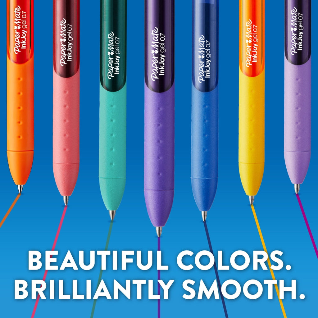 Pens, Gel Pens, Fine Point (0.5 mm), Assorted, 14 Count - Image 4