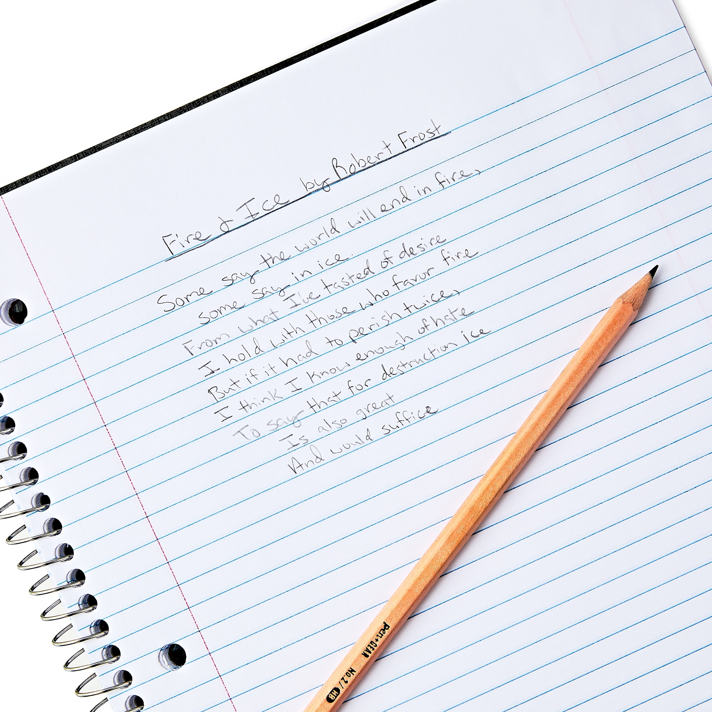 (3 pack) College Ruled 1-Subject Poly Notebook, Black, 9" x 11", 100 Sheets - Image 3