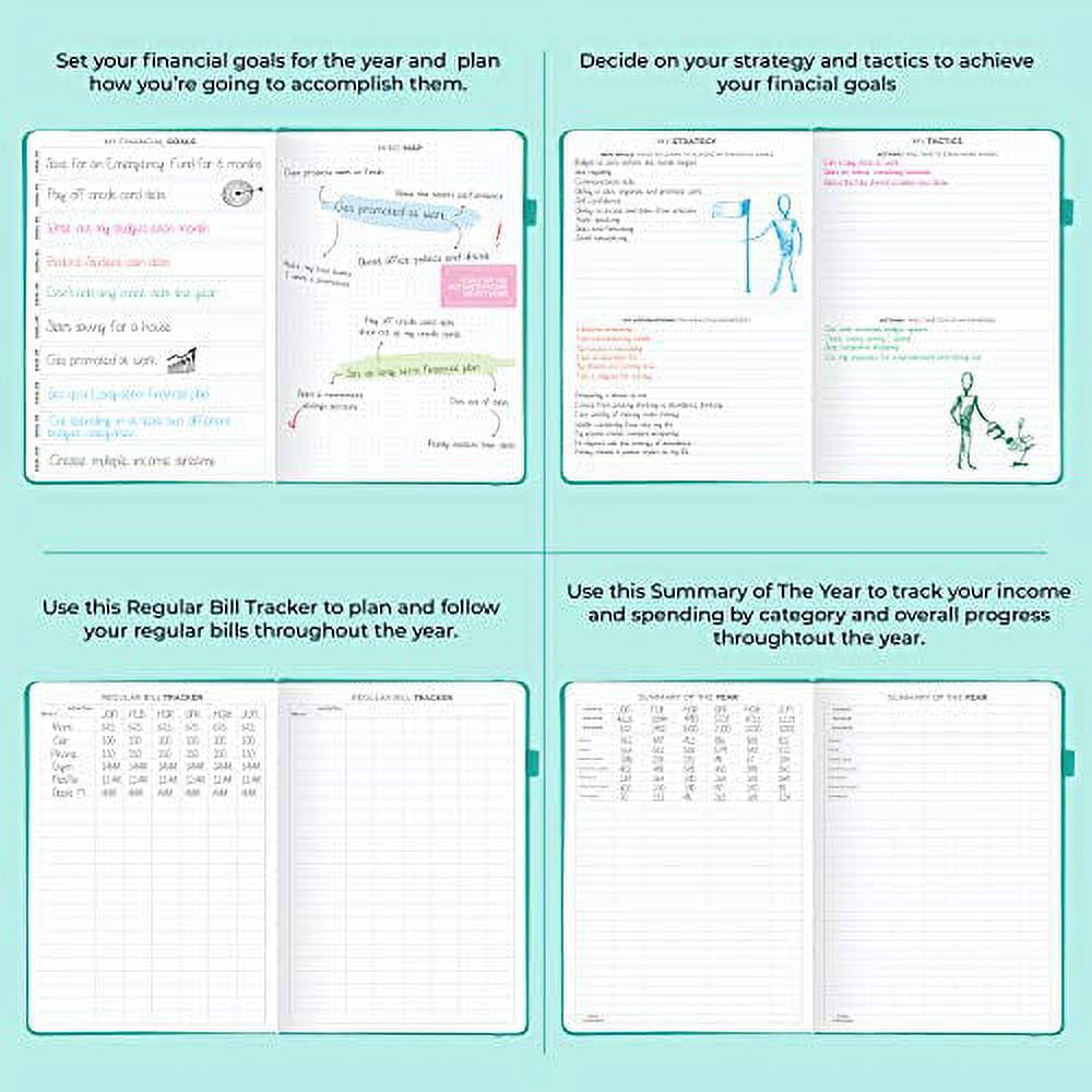 Clever Fox Budget Planner Pro - Financial Organizer + Cash Envelope Budget System. Monthly Finance Journal, Expense Tracker & Personal Accou - Image 3