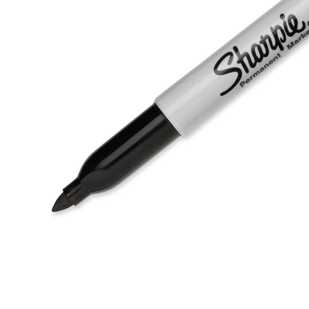 (3 pack) Sharpie Permanent Markers, Fine Point, Black, 5 Count - Image 4