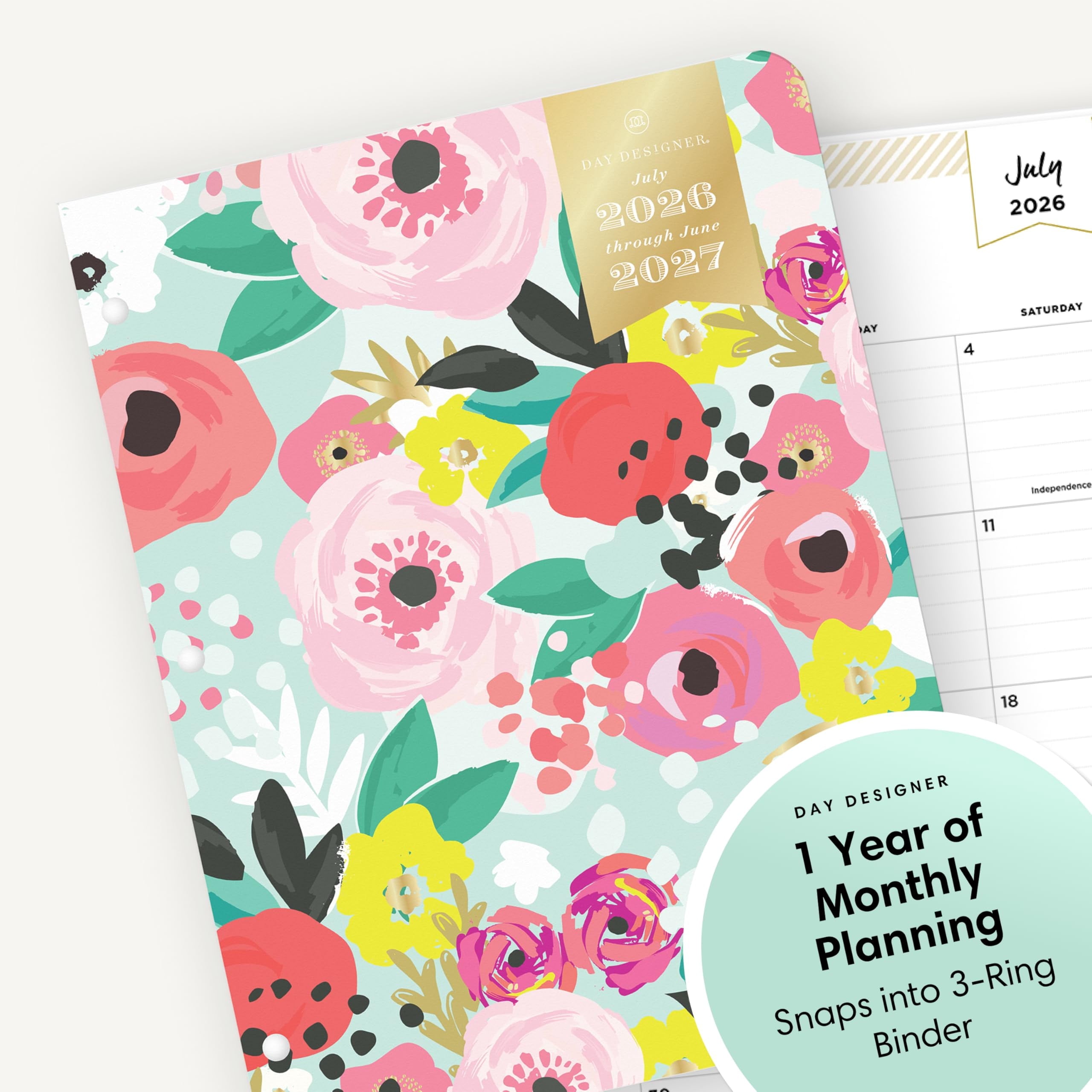 2026-2027 Monthly Academic Year Planner Calendar, July 2026 - June 2027, 8.5" x 11", Flexible Cover, Stapled Binding,... - Image 5