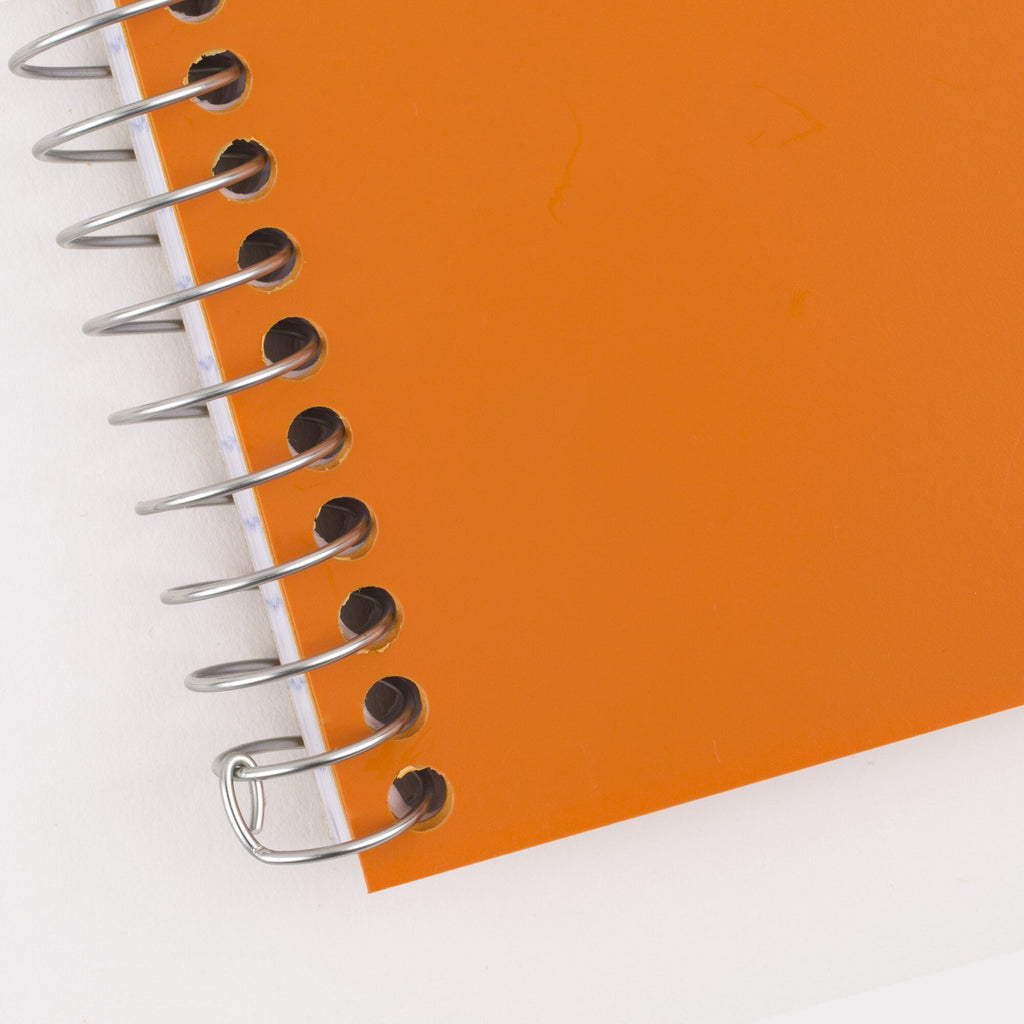 Spiral Notebook, 2 Subject, College Ruled, 6" x 9.5", Sedona Orange - Image 4