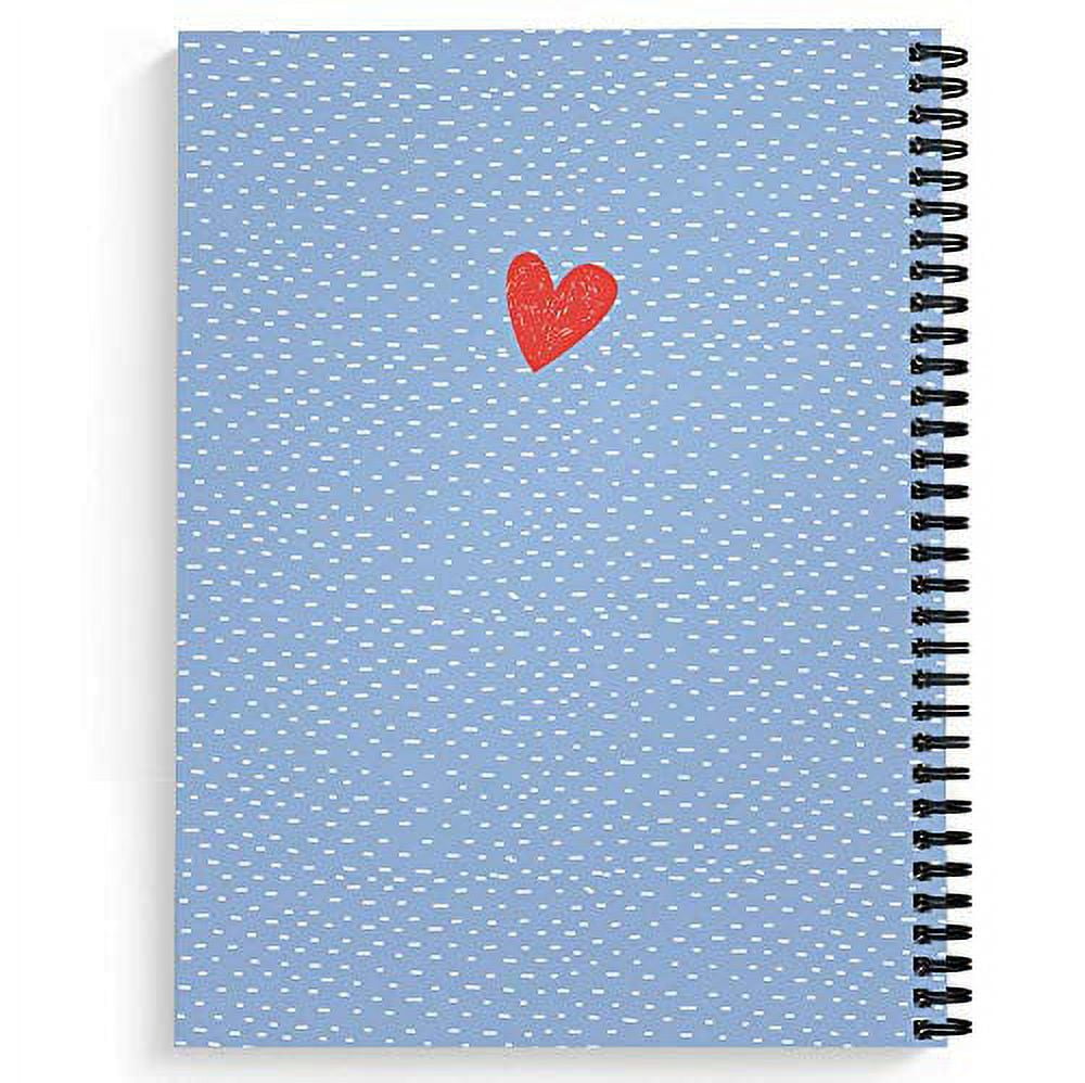 Hardcover Homemade With Love 8.5" x 11" Spiral Recipe Notebook/Journal, 120 Recipe Pages, Soft Touch Matte Laminated ... - Image 4