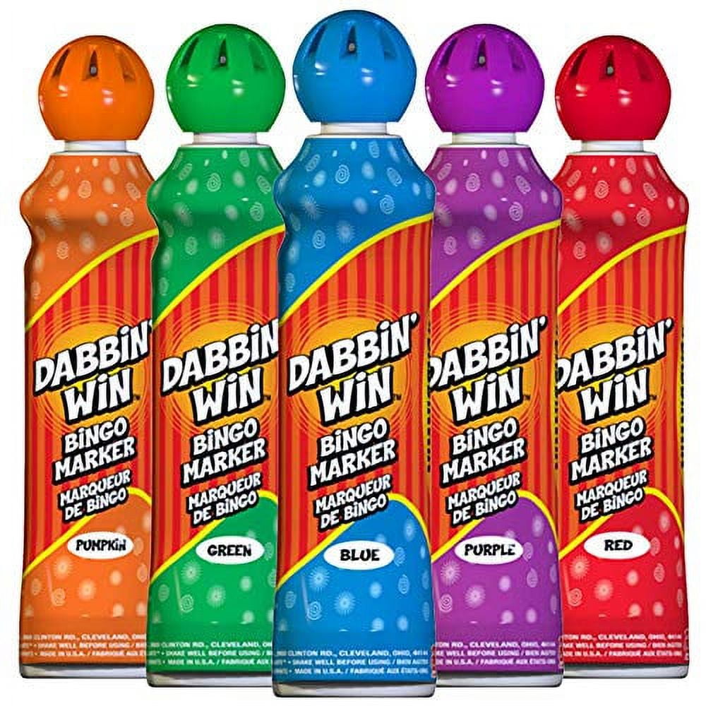 ' Mini Bingo Ink Markers 5 Dauber Pack - Image 2