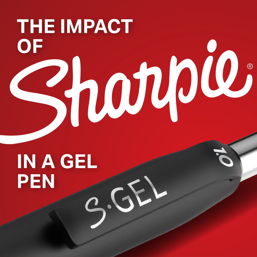 S-Gel Pens 0.7 mm Pen Point Size - Assorted Gel-based Ink - 4 / Pack - Image 3