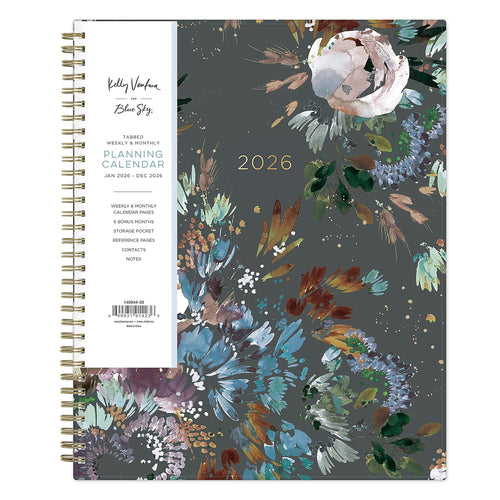 2026 Weekly and Monthly Planner Calendar, January 2026 - December 2026, 8.5" x 11", Flexible Cover, Laminated Tabs, D... - Image 2
