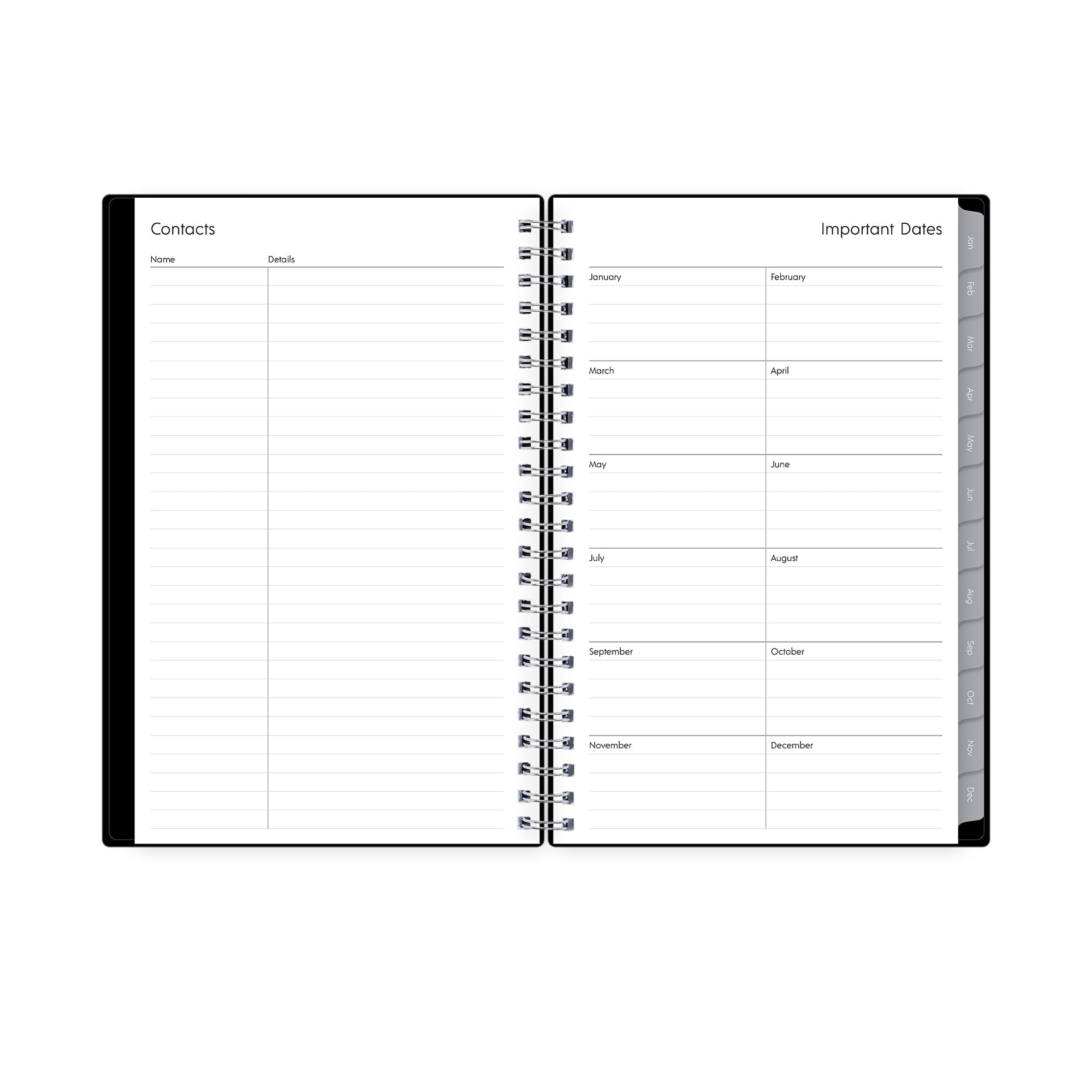 2027 Weekly and Monthly Planner Calendar, Includes January 2027 - December 2027, 5" x 8", Flexible Cover, Wirebound, ... - Image 6