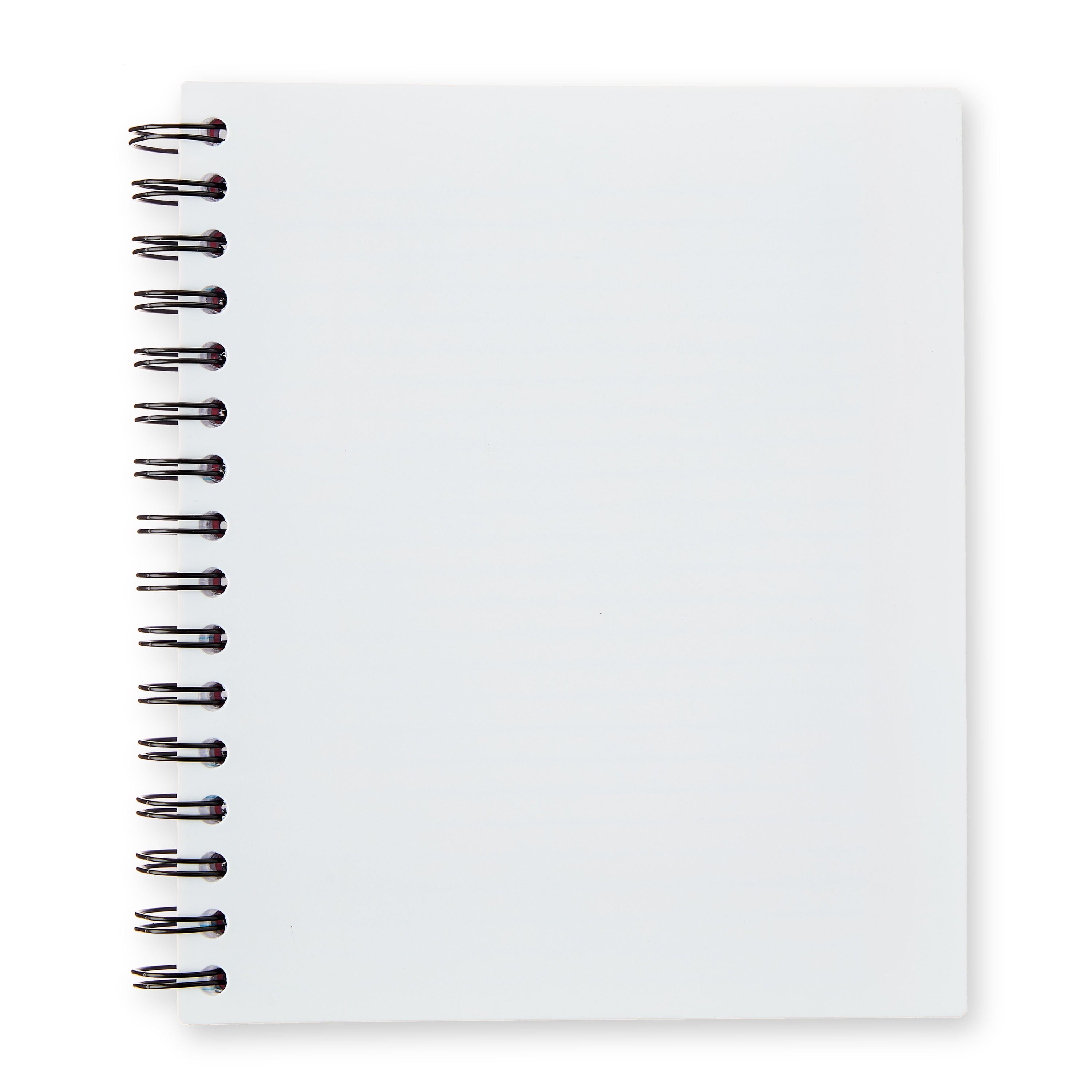 College Ruled 5-Subject Poly Notebook, 6" x 8.26", White, 150 Sheets - Image 3