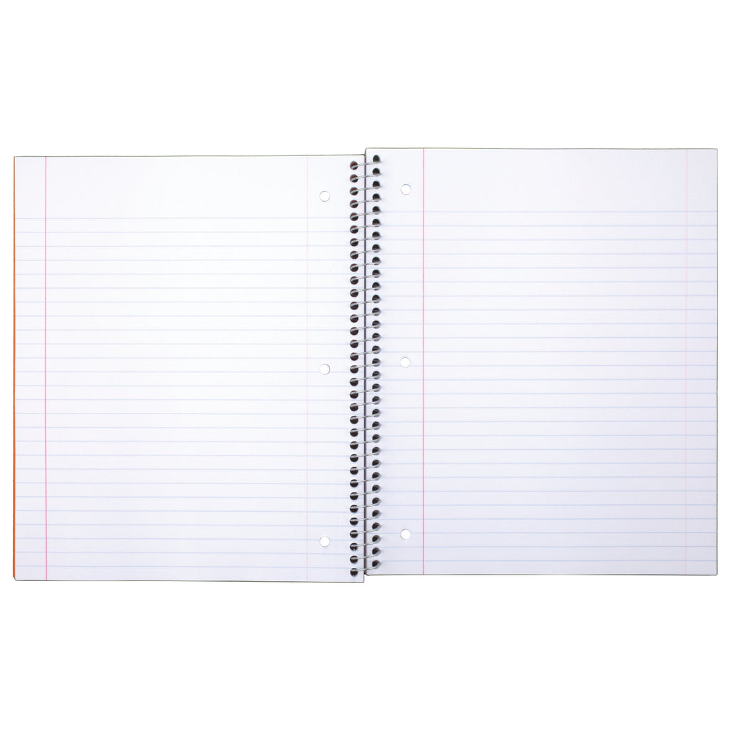 Wirebound Notebook, 1 Subject, Wide Ruled, 10 1/2" x 8", Assorted Colors (05057), 1 Count - Image 6