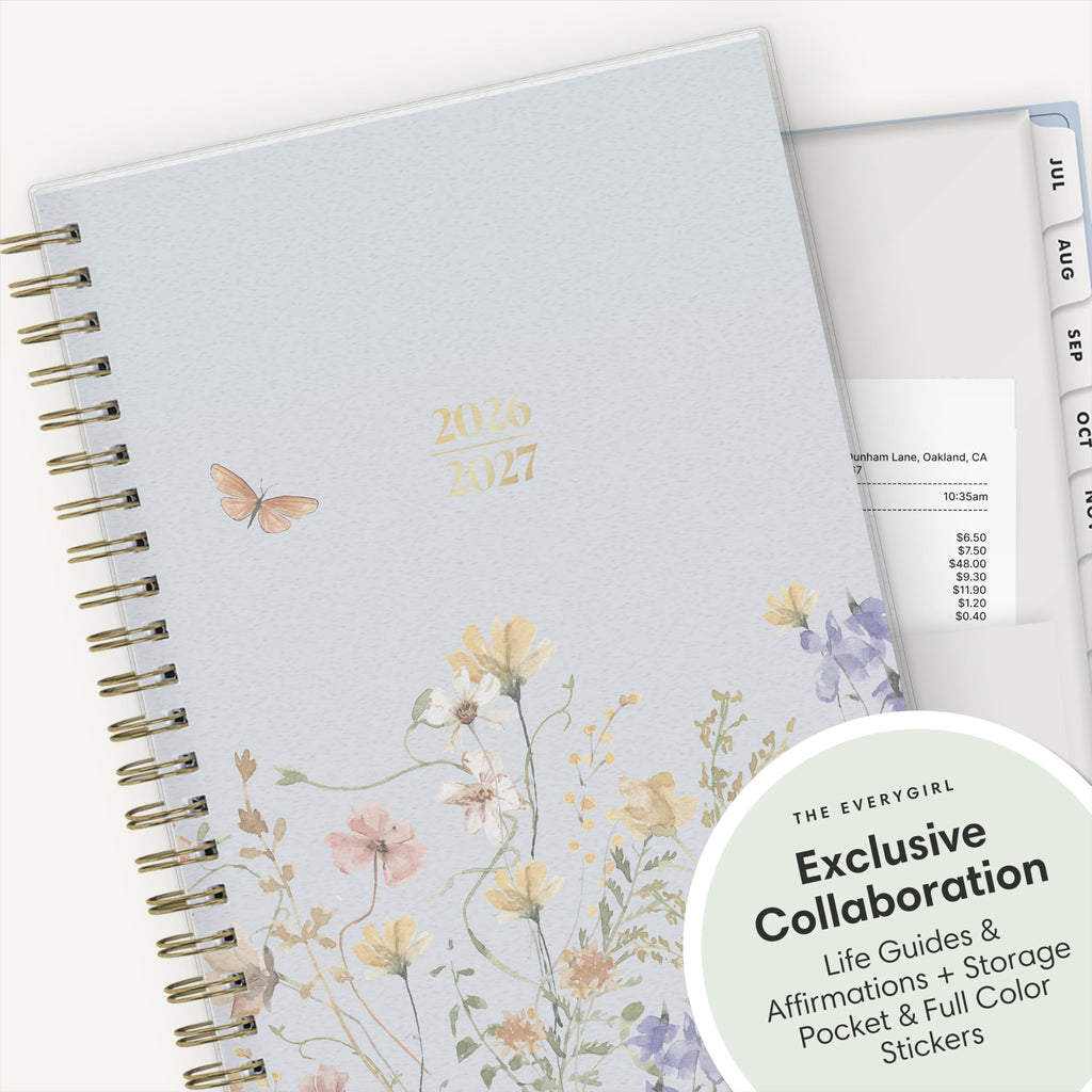 The Everygirl 2026-2027 Weekly and Monthly Academic Year Planner Calendar, July 2026 - June 2027, 5" x 8", Flexible C... - Image 6