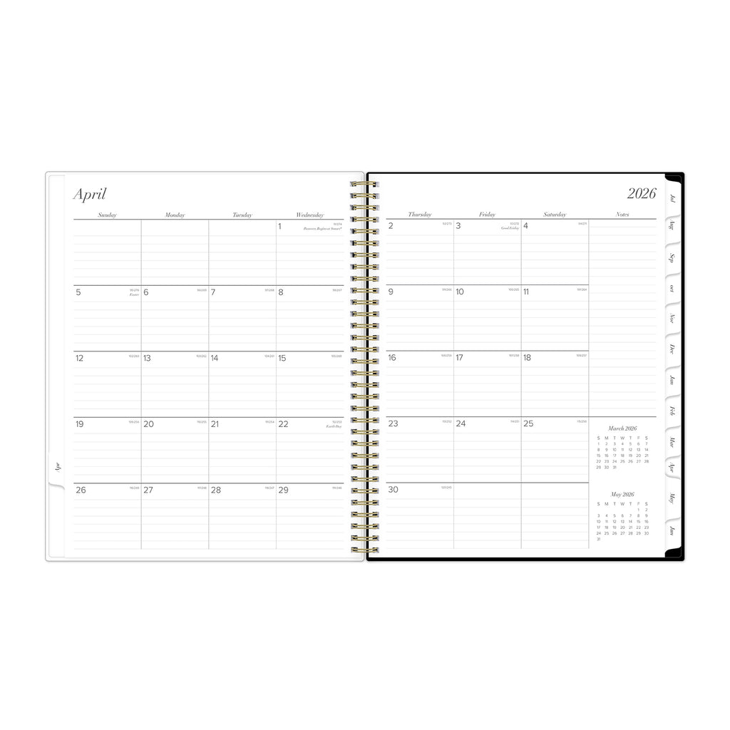 Blue Sky Monthly Weekly Planner, 8.5" x 11", Dot BW 15-Month (April 2026 - June 2027) - Image 6