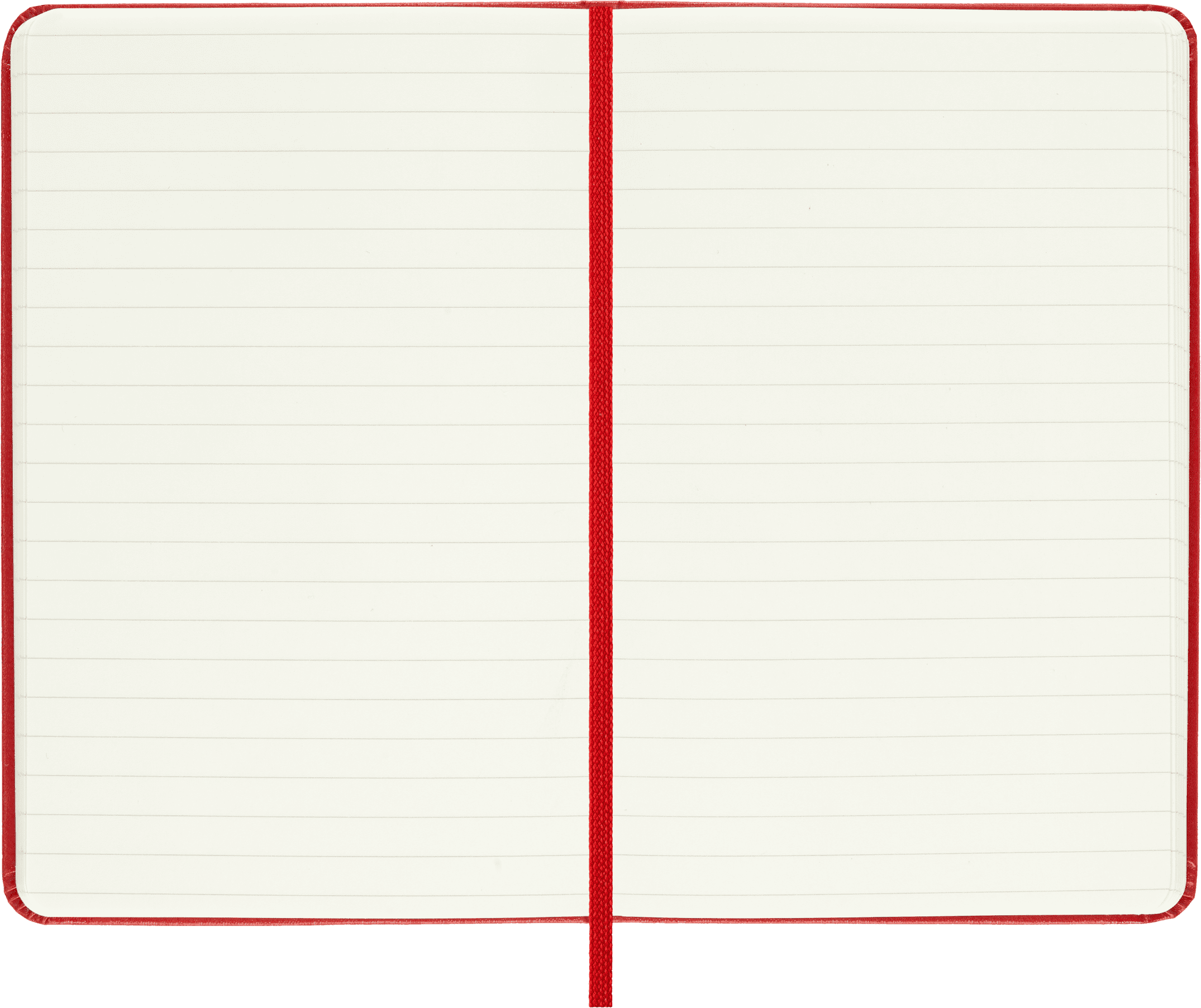 Moleskine Classic Notebook, Hard Cover, Pocket (3.5" x 5.5"), Ruled, Scarlet Red, 192 Pages - Image 4