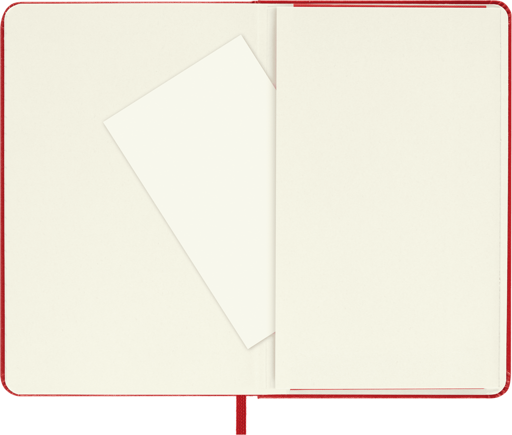 Moleskine Classic Notebook, Hard Cover, Pocket (3.5" x 5.5"), Ruled, Scarlet Red, 192 Pages - Image 5