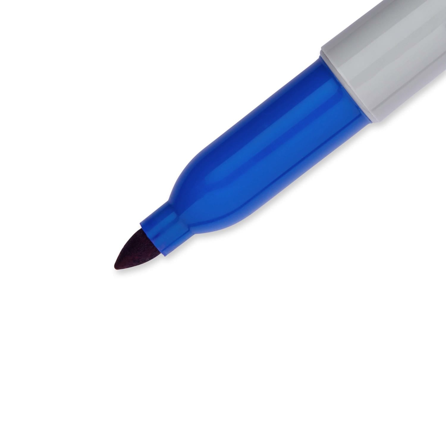 Permanent Markers, Fine Point, Blue, 12 Count - Image 3