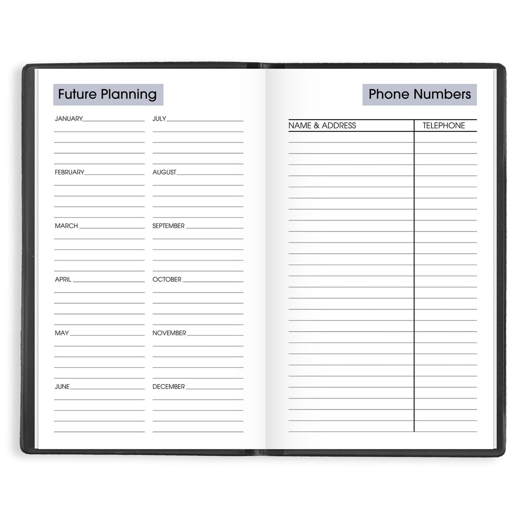 AT-A-GLANCE DayMinder 2026 Weekly Planner Black Pocket 3 12 x 6 - Weekly - Image 4