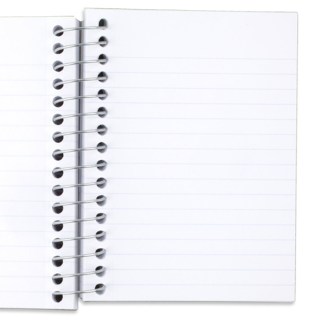 Fat Lil' Spiral Notebook, College Ruled, 3.5" x 5.5", 6 Pack, Assorted Colors - Image 5