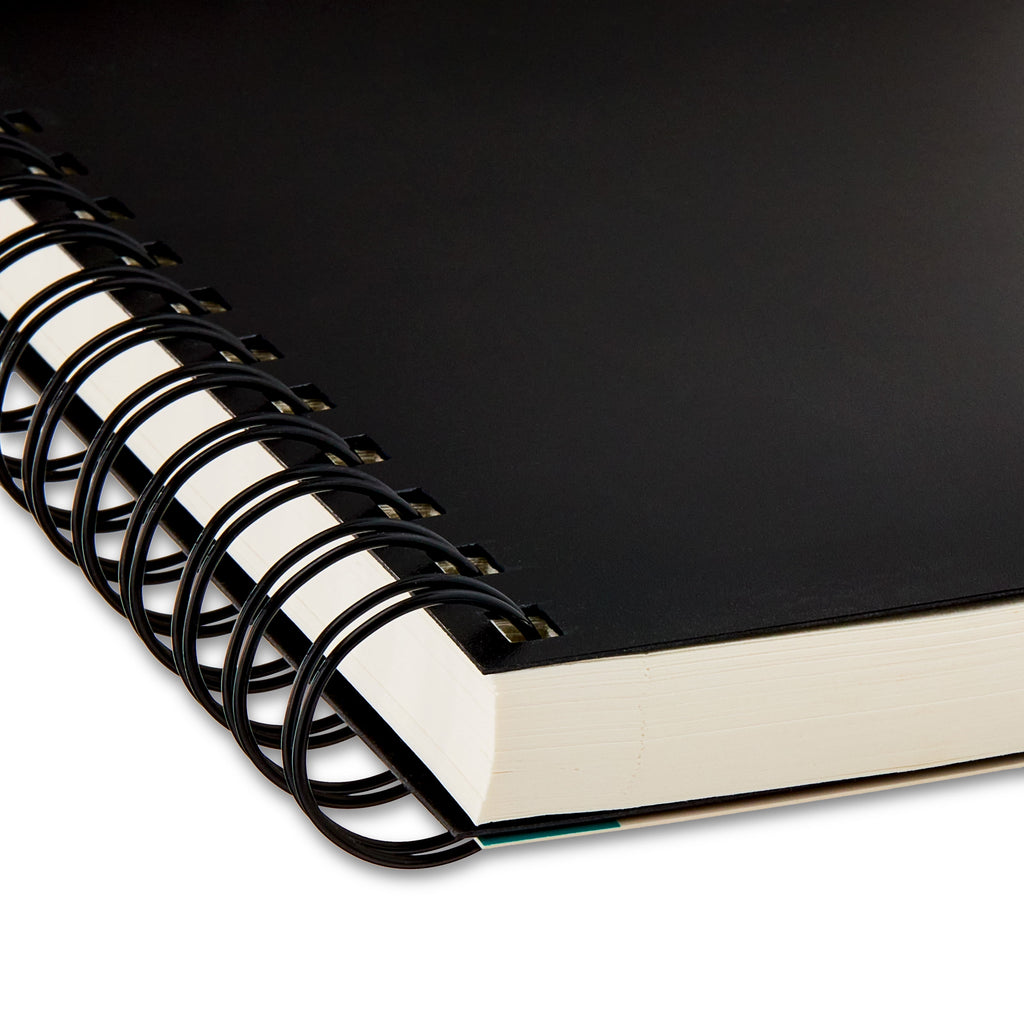 9" x 6" Spiral Sketch Book, 75 Sheets of White, Acid Free, Perforated Premium Drawing Paper - Image 4