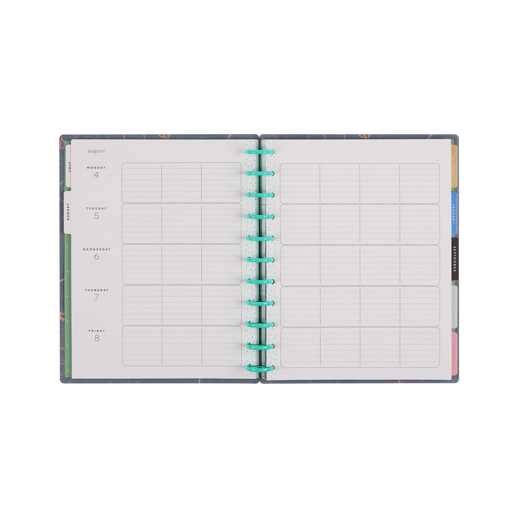 Classroom Plans Teacher Planner - 12-Month Academic, July 2025-2026, Red - Image 5
