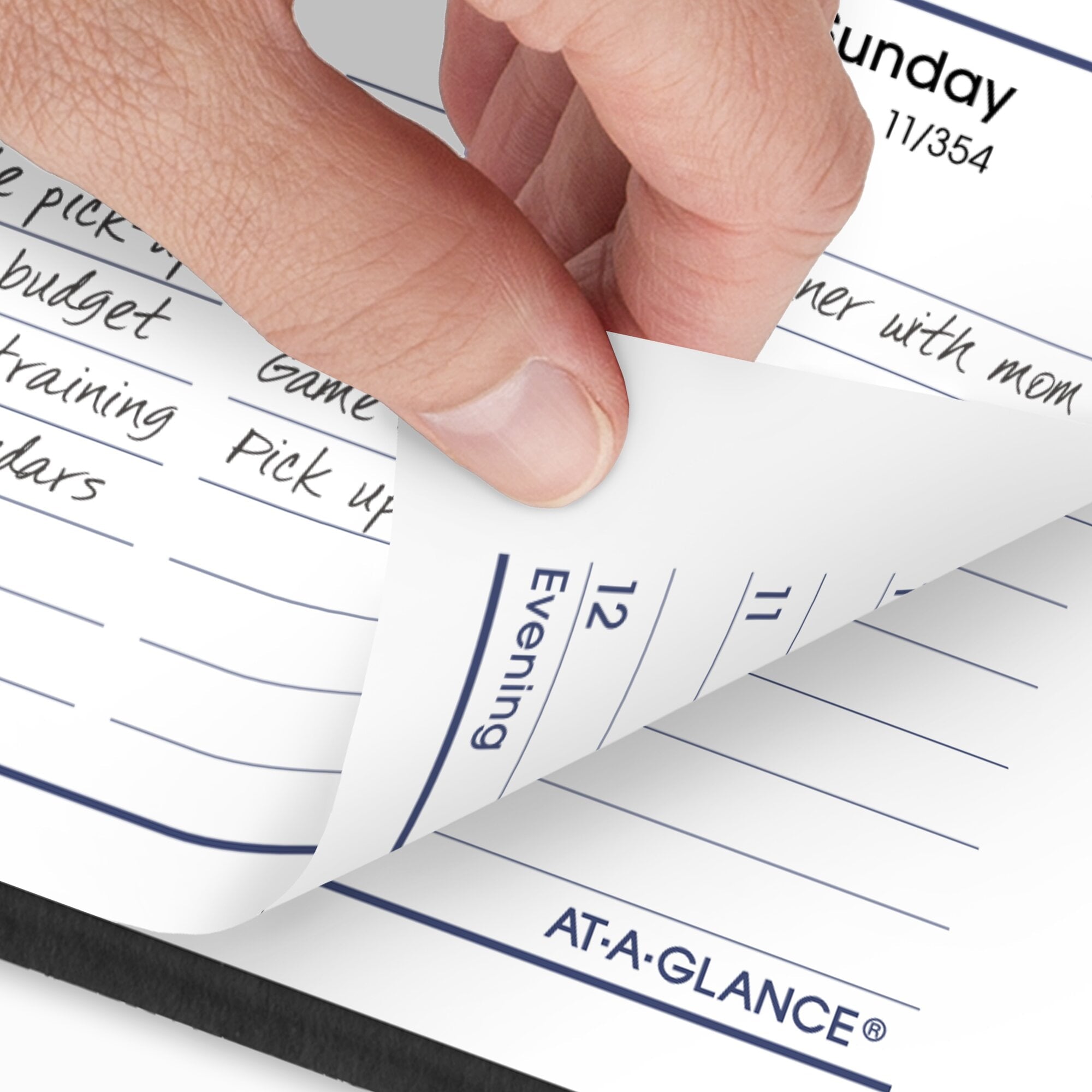 2026 Weekly Appointment Book Planner Black Small 5 x 8 - Image 2