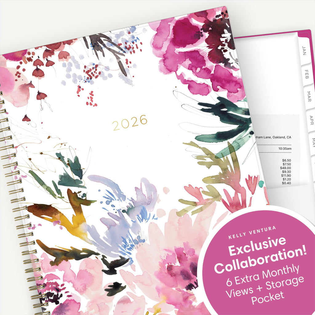 2026 Weekly and Monthly Planner Calendar, January 2026 - December 2026, 8.5" x 11", Flexible Cover, Laminated Tabs, D... - Image 5